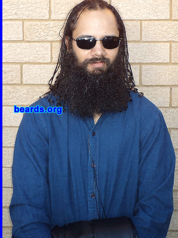 Stephen
Bearded since: 2009. I am a dedicated, permanent beard grower.

Comments:
Broke up with the mother of my children, got Divine Inspiration to grow it, and has been growing ever since.

How do I feel about my beard? I enjoy it.  It adds and gives me a unique appearance. Gives me the "man" look, not the "boyish, clean shaven" look.
Keywords: full_beard