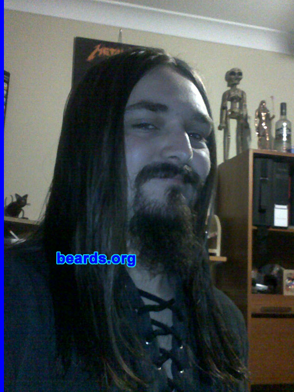 Luke P.
Bearded since: 2009. I am a dedicated, permanent beard grower.

Comments:
I grew my beard because I thought it would do nothing but benefit my appearance and I have always been interested in beards and the millions of styles.

How do I feel about my beard? I am very happy with it and don't plan on ever shaving it.
Keywords: goatee_mustache