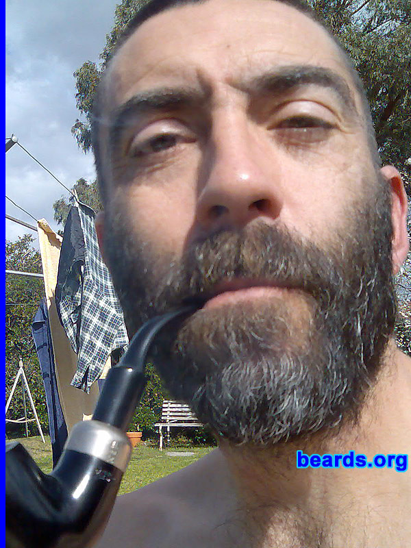 Brett
Bearded since: 1992.  I am a dedicated, permanent beard grower.

Comments:
I grew my beard because I love the look and feel.  Suits me.

How do I feel about my beard?  Love it.  Want to get it bigger, but it seems to have stopped growing!
Keywords: full_beard