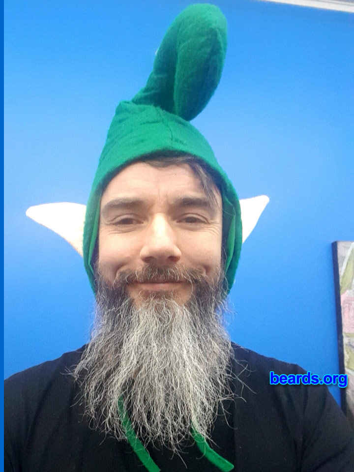 Damien N.
Bearded since: 2012.

Comments:
Why did I grow my beard? Because I'm not a woman.
How do I feel about my beard? Like a lumberjack.
Keywords: full_beard
