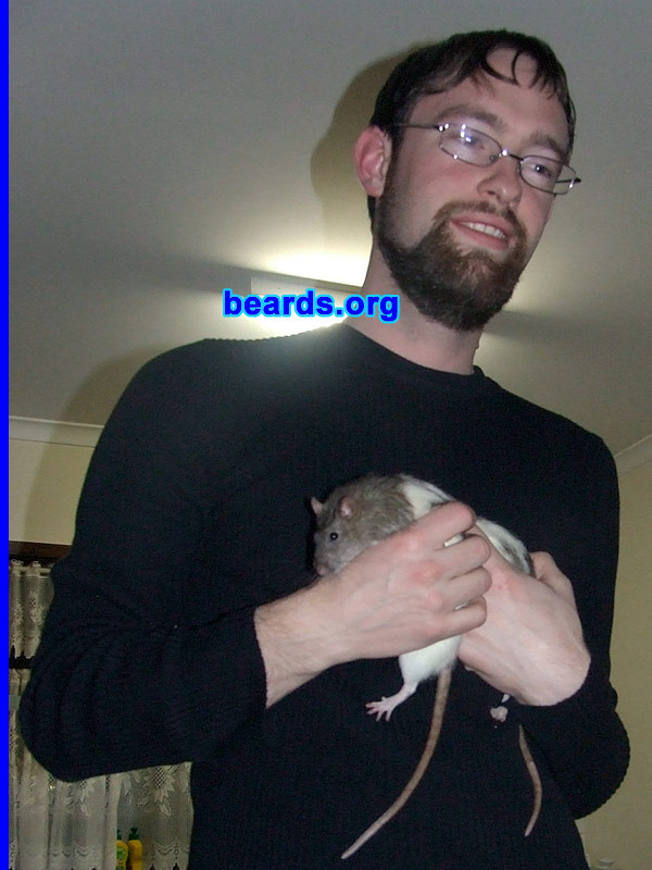 Roy
Bearded since:  2009.  I am a dedicated, permanent beard grower.

Comments:
I'm a new beard grower, but the reason is my girlfriend made me.  I haven't looked back.  (We've been together since January.)

How do I feel about my beard? It gets itchy, but I like it.
Keywords: full_beard