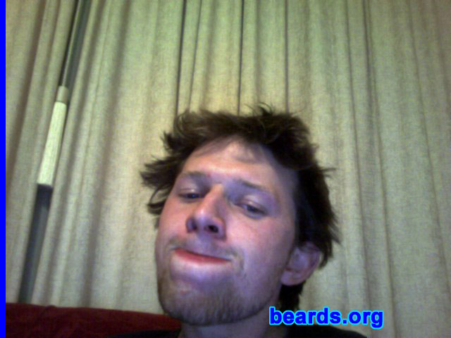 Arron
Bearded since: 2007.  I am an occasional or seasonal beard grower.

Comments:
I am growing my beard because I wish to look like a dirty wizard.

How do I feel about my beard?  I feel proud.
Keywords: goatee_mustache