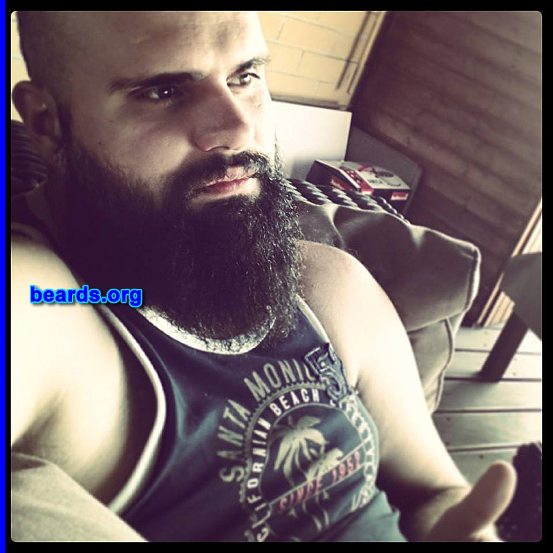 Bram
Bearded since: 2002. I am a dedicated, permanent beard grower.

Comments:
Why did I grow my beard? Because I like beards. It gives a man a more masculine and natural look.

How do I feel about my beard? I feel great about it. It gives me more self confidence.
Keywords: full_beard