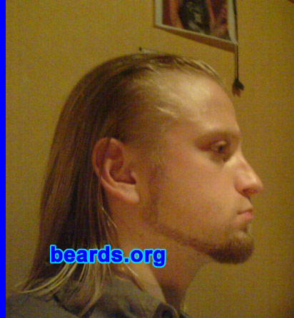 Dieter
Bearded since: 2004.  I am an experimental beard grower.

Comments:
I wanted to grow a beard because without one I look like a sixteen year-old kid.

How do I feel about my beard?  I like it.  It feels comfortable.  I shaved my beard once completely and I felt like something was missing.
Keywords: chin_curtain