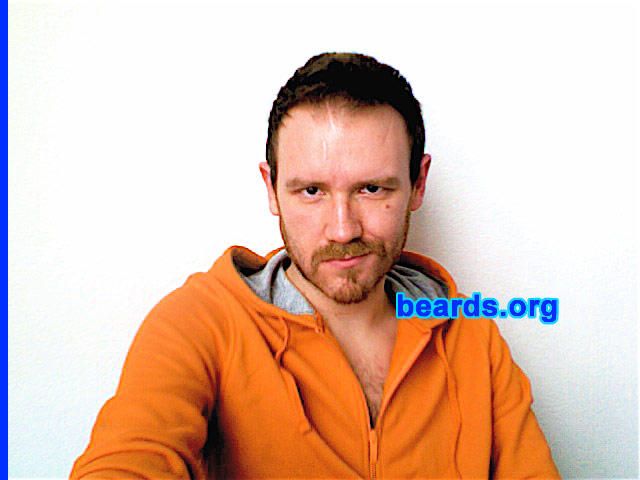 Pascal
Bearded since: 2002.  I am an occasional or seasonal beard grower.

Comments:
I grew my beard to look older, to have a different look.

How do I feel about my beard?  I love it!
Keywords: goatee_mustache mutton_chops