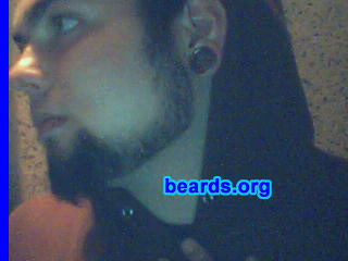 Ben
Bearded since: 2008.  I am a dedicated, permanent beard grower.

Comments:
I grew my beard because I think it's the part of the male face that makes it special.

How do I feel about my beard?  I adore it.  I'll grow my beard through my whole life.
Keywords: chin_curtain
