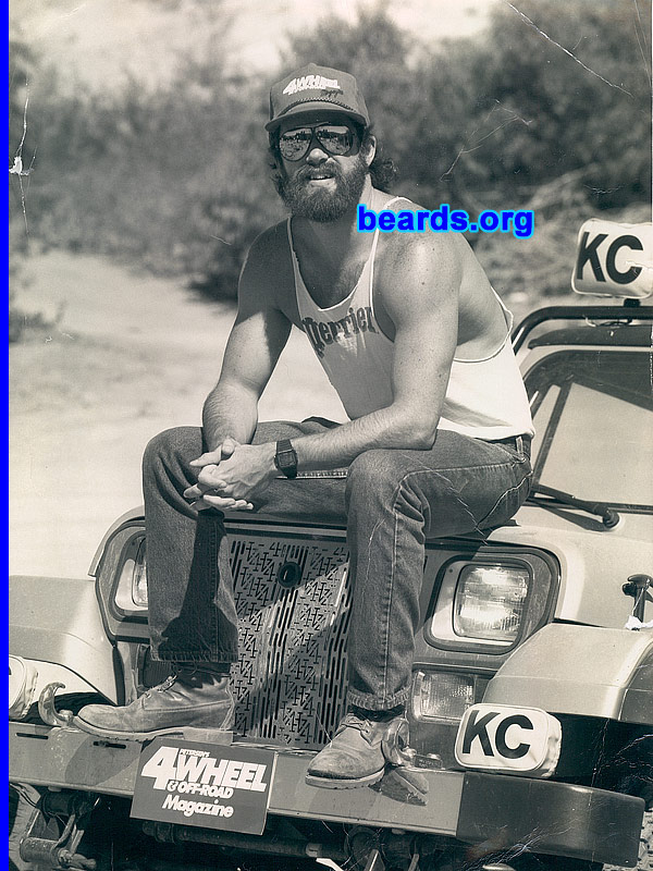 Bob
1987: Out in the desert with [i]4-Wheel + Off-Road[/i]

[b]Go to [url=http://www.beards.org/beard033.php]Bob's beard feature[/url][/b].
Keywords: full_beard