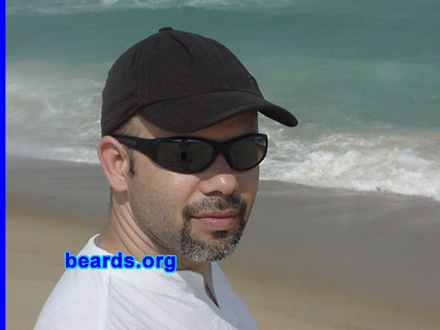 Alex U.
Bearded since: 1998.  I am a dedicated, permanent beard grower.

Comments:
I grew my beard because I always wanted to have a beard.

How do I feel about my beard? I love it.
Keywords: goatee_mustache