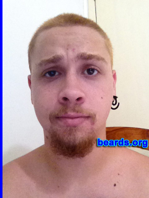 Andre
Bearded since: age sixteen. I am a dedicated, permanent beard grower.

Comments:
Why did I grow my beard? Because it's nice!

How do I feel about my beard? My beard is something that I can't live without.
Keywords: goatee_mustache