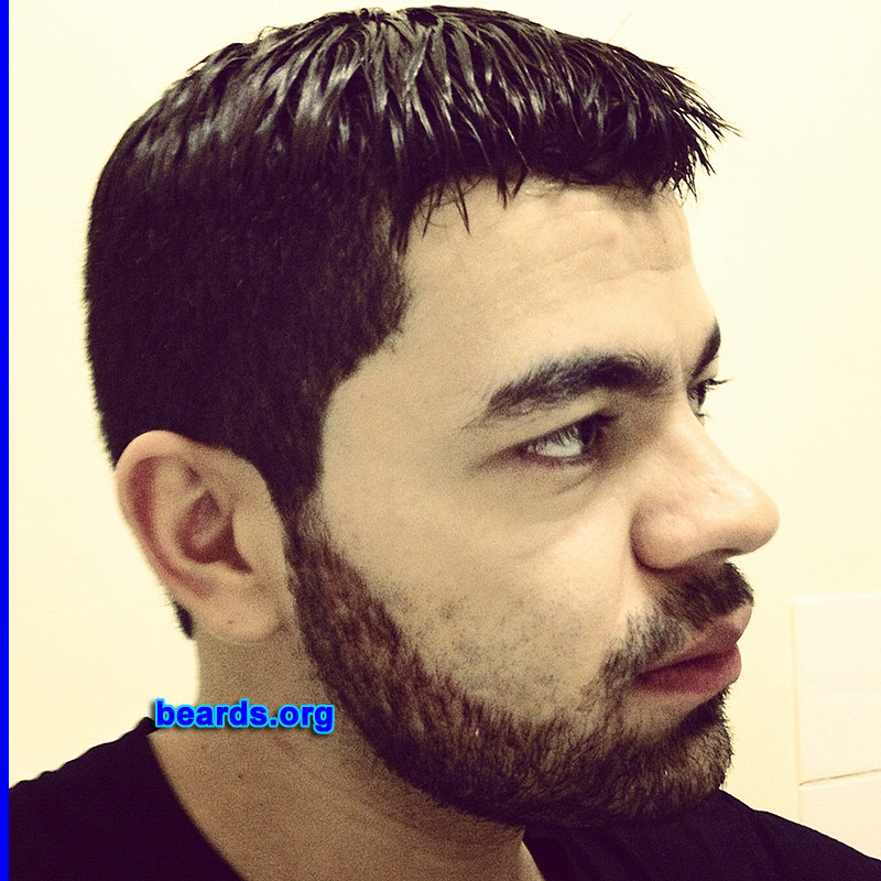 Adevair F.
Bearded since: 2012. I am an occasional or seasonal beard grower.

Comments:
I grew my beard because I like it.

How do I feel about my beard? It makes me MANSOME!
Keywords: full_beard