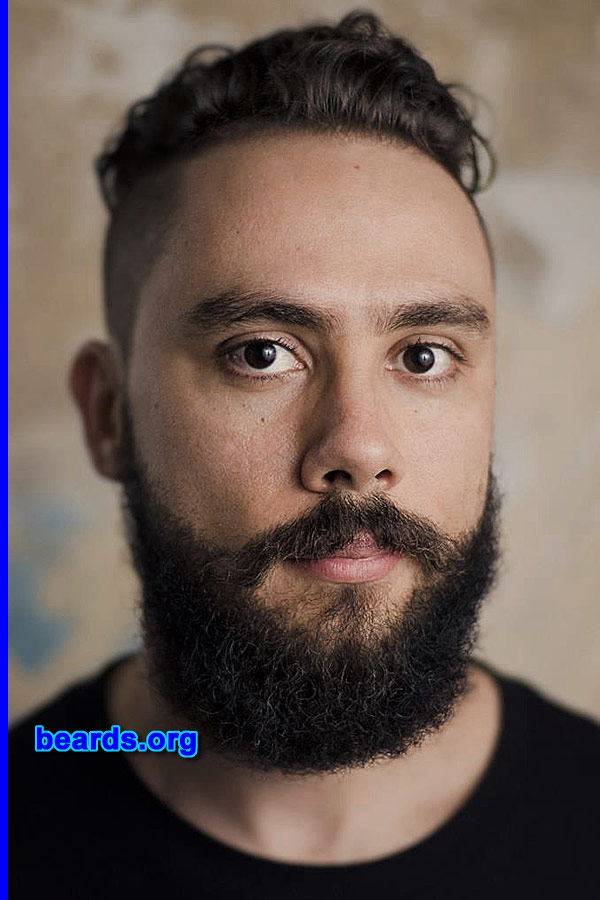 Alexandre A.
Bearded since: 2012. I am a dedicated, permanent beard grower.

Comments:
Why did I grow my beard? Because it deserves to be grown.

How do I feel about my beard? Fantastic!
Keywords: full_beard