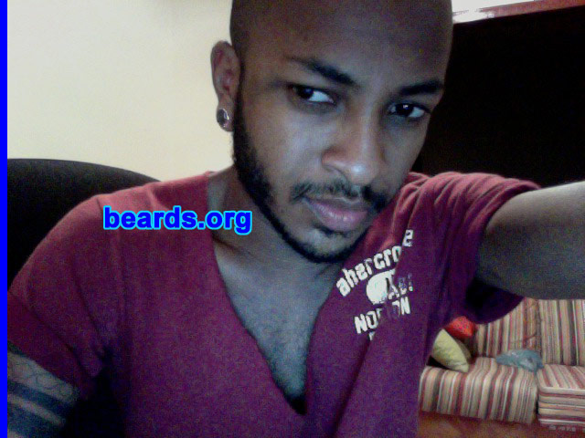 Carlos M.
Bearded since: 2007.  I am a dedicated, permanent beard grower.

Comments:
I grew my beard to look older than my age.  Beyond protecting the face, it is aesthetically pleasant...

How do I feel about my beard? Satisfied.  I feel myself bare when I unintentionally I trim a little more...
Keywords: full_beard