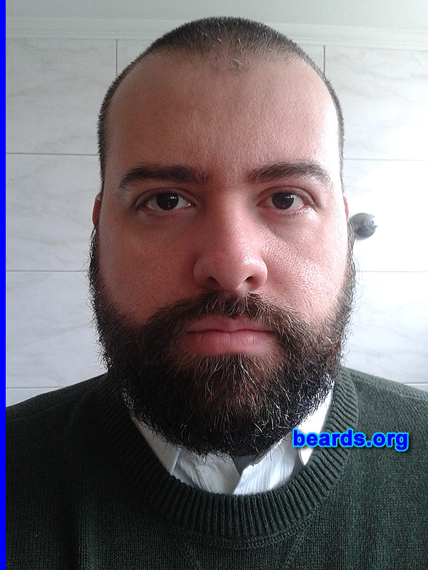 Carlos C., Jr.
Bearded since: 2012. I am a dedicated, permanent beard grower.

Comments:
Why did I grow my beard? Because my beard is my identity.
How do I feel about my beard? Strong, intelligent, and bad guy.
Keywords: full_beard