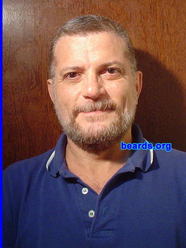 Elias D.
Bearded since: 1981.  I am a dedicated, permanent beard grower.

Comments:
I grew my beard because it made me feel older.

How do I feel about my beard?  I love having a beard.
Keywords: full_beard