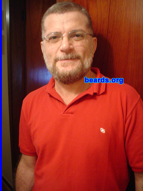 Elias D.
Bearded since: 1981.  I am a dedicated, permanent beard grower.

Comments:
I grew my beard because it made me feel older.

How do I feel about my beard?  I love having a beard.
Keywords: full_beard