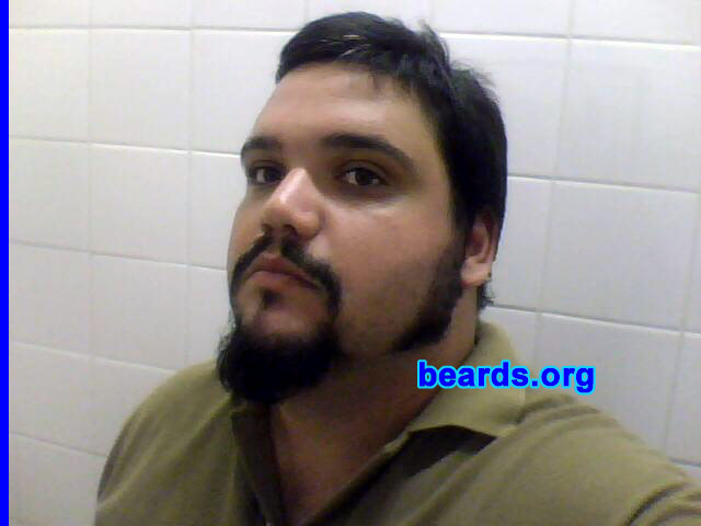 Fernando G.
Bearded since: 1978.  I am a dedicated, permanent beard grower.

Comments:
I grew my beard because I'm a man.

How do I feel about my beard? Very well.
Keywords: goatee_mustache