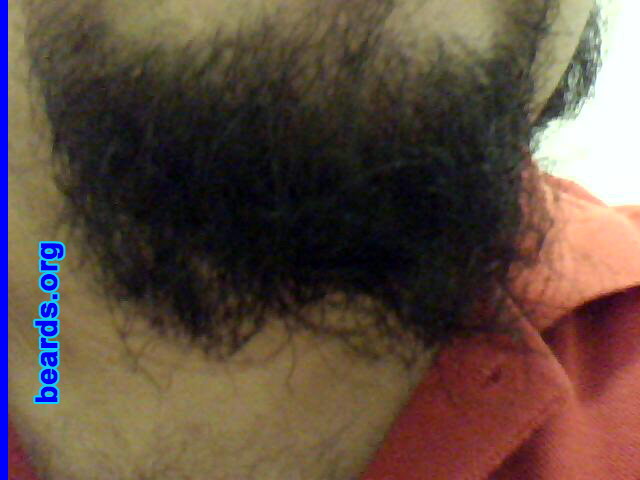 Fernando G.
Bearded since: 1978.  I am a dedicated, permanent beard grower.

Comments:
I grew my beard because I'm a man.

How do I feel about my beard? Very well.
Keywords: goatee_mustache