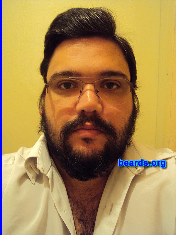 Fernando G.
Bearded since: 2000. I am a dedicated, permanent beard grower.

Comments:
Why did I grow my beard?  It is the male nature.

How do I feel about my beard?  Feel so good.
Keywords: full_beard