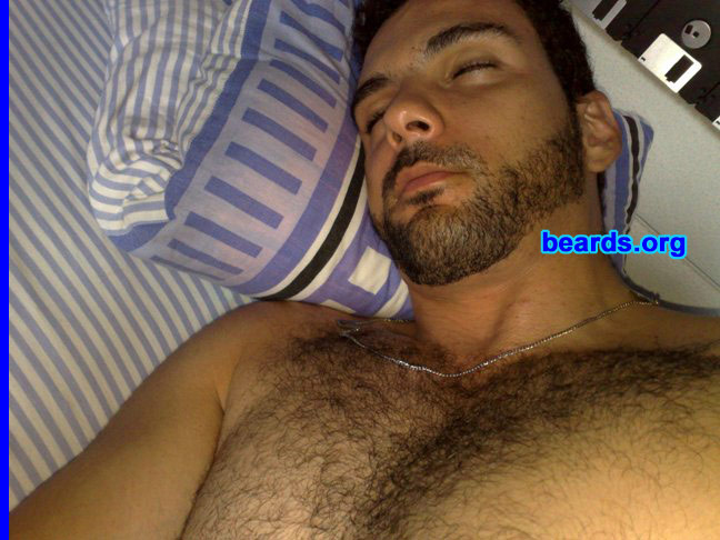 Felipe
Bearded since: age twenty-six.  I am a dedicated, permanent beard grower.

Comments:
I decided to assume my beard because of problems with shaving. I'm still thinking about using some skin treatment using laser only in my neck, because of spots.

How do I feel about my beard? I feel very well. I am proud of my beard. A beard makes a man more a man...
Keywords: full_beard