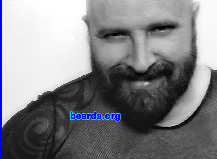 Guy O.
Bearded since: 2008.  I am an occasional or seasonal beard grower.

Comments:
I grew my beard because it's looking good, I suppose.

How do I feel about my beard?  Very masculine.
Keywords: full_beard
