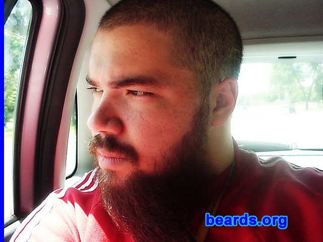 IgnÃ¡cio Nascimento
Bearded since: 2003. I am an occasional or seasonal beard grower.

Comments:
I grew my beard because of the lack of option.

I love having a beard.
Keywords: full_beard