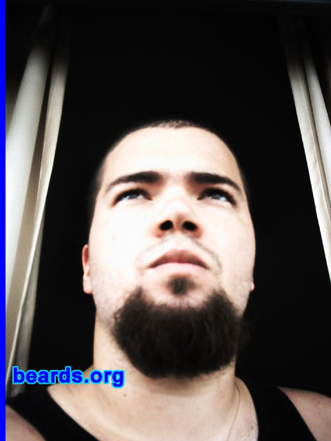 IgnÃ¡cio Nascimento
Bearded since: 2003.  I am an occasional or seasonal beard grower.

Comments:
I grew my beard because of the lack of option.

I love having a beard.
Keywords: goatee_only