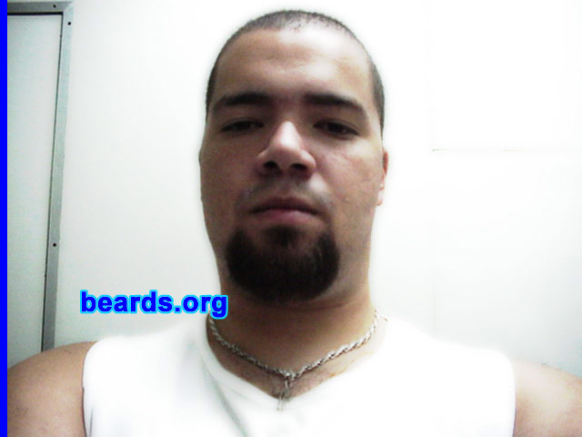 IgnÃ¡cio Nascimento
Bearded since: 2003. I am an occasional or seasonal beard grower.

Comments:
I grew my beard because I always wanted to have a beard.

I love having a beard.
Keywords: goatee_only