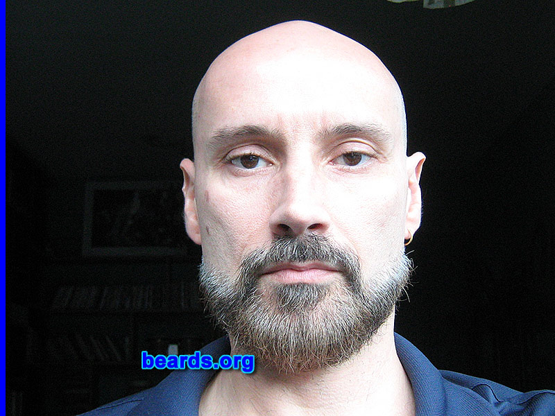 Ivo S.
Bearded since: 2013. I am a dedicated, permanent beard grower.

Comments:
Why did I grow my beard?  I thought it would be cool and impose respect.

How do I feel about my beard? I love it and want it longer.
Keywords: goatee_mustache
