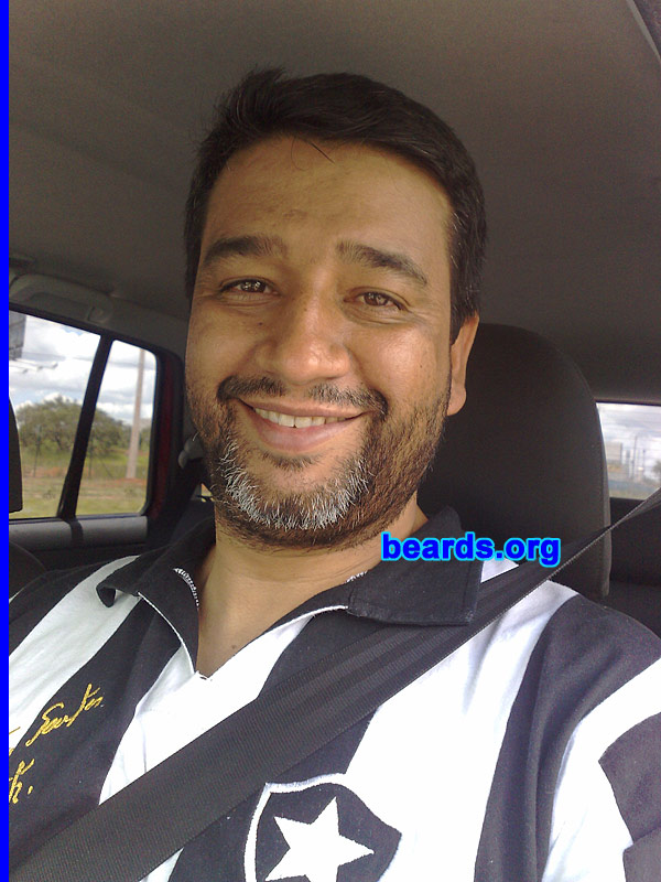 Joao M.
Bearded since: 2010.  I am an experimental beard grower.

Comments:
I grew my beard because I was tired of my clean face and decided to see it different.

How do I feel about my beard?  I am satisfied.  It seems to be good for the others.
Keywords: stubble full_beard