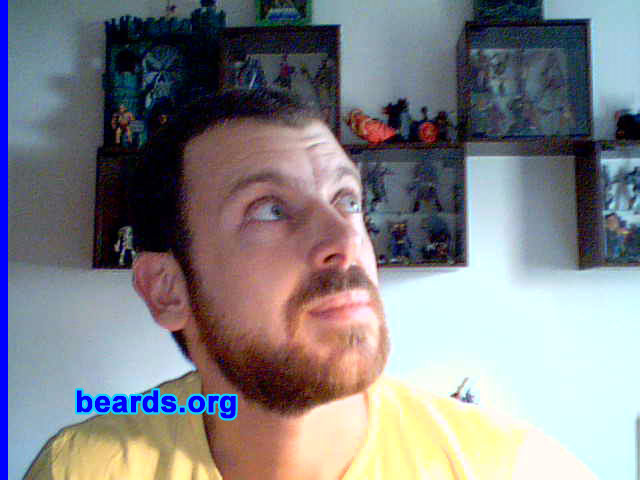 Luciano
Bearded since: 2002.  I am a dedicated, permanent beard grower.

Comments:
I grew my beard at first, just to try it.  Now, cannot live without it.

How do I feel about my beard? I like it!
Keywords: full_beard