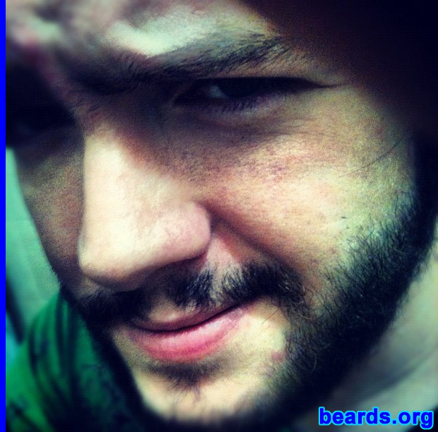 Matheus L.
Bearded since: 2012. I am an experimental beard grower.

Comments:
I grew my beard because beards are simply awesome. 

How do I feel about my beard?  Still a bit faint in some areas, but I hope for it to be fuller as I approach my thirties.
Keywords: full_beard