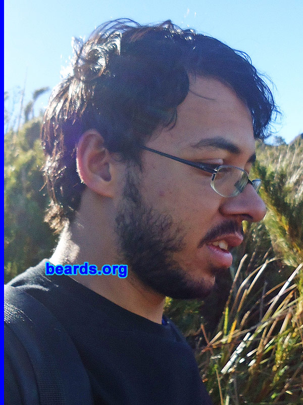 Marcelo L.
Bearded since: 2002. I am an occasional or seasonal beard grower.

Comments:
I grew my beard because I want look different. I want a new image of myself.

How do I feel about my beard? I feel great about it! It changed the way I see myself. I feel more confident and capable. My girlfriend used to hate beard, but now things have changed...
Keywords: full_beard