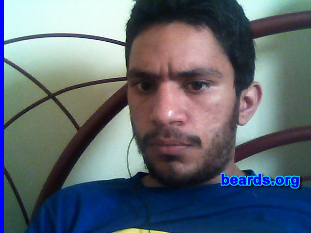 Mateus C.
Bearded since: 2011.  I am a dedicated, permanent beard grower.

Comments:
Why did I grow my beard?  The beard shows the true essence of man, which despite his technological advancement, continues to be an animal. I want to show my animal side, my manly side!
Keywords: full_beard