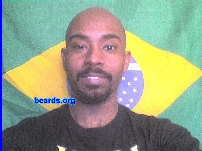 Rafael DemÃ©trio
Bearded since: 2007. I am an experimental beard grower.

Comments:
I always wanted for my beard to be long, since I was a child. Hehe!!

How do I feel about my beard? For me, to have a beard is good. But mine, I want it to grow more!!
Keywords: goatee_mustache