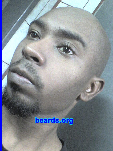 Rafael DemÃ©trio
Bearded since: 2007. I am an experimental beard grower.

Comments:
I always wanted for my beard to be long, since I was a child. Hehe!!

How do I feel about my beard? For me, to have a beard is good. But mine, I want it to grow more!!
Keywords: goatee_mustache