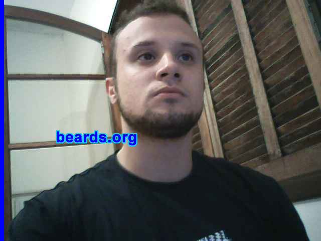 Renato R.
Bearded since: 2010.  I am an experimental beard grower.

Comments:
I grew my beard out of curiosity.

How do I feel about my beard?  Very well.
Keywords: chin_curtain