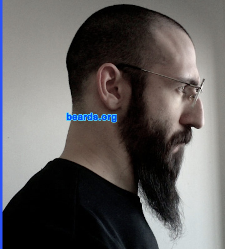 Rafael V.
Bearded since: 2012. I am a dedicated, permanent beard grower.

Comments:
I grew my beard because I m a metal head and I can't live without a beard.

How do I feel about my beard? Like a Viking! ={D>
Keywords: full_beard