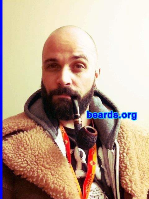 Eli
Bearded since: 2003. I am a dedicated, permanent beard grower.

Comments:
I grew my beard because it makes me look older.

How do I feel about my beard?  I''m married to it.
Keywords: full_beard