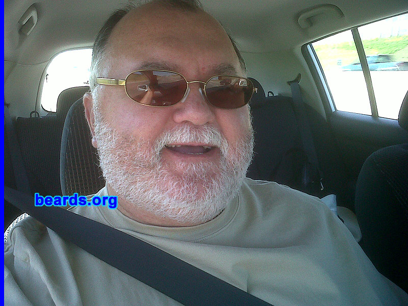 Jerry
Bearded since: 2006. I am an occasional or seasonal beard grower.

Comments:
I grew my beard because I like the way it feels and looks!

How do I feel about my beard? I like it. I think I'm going for the Hemingway look!
Keywords: full_beard