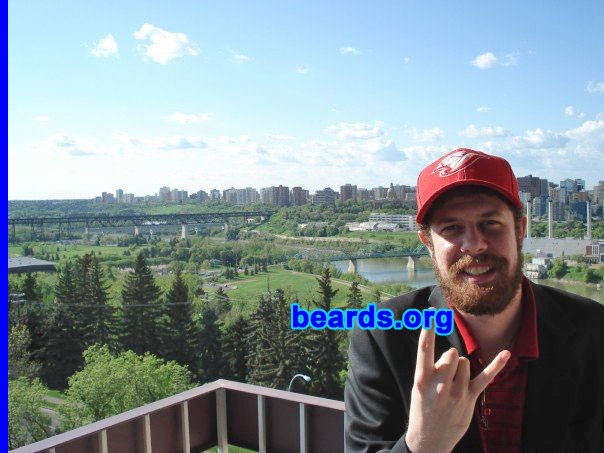 Taylor L.
Bearded since: 2007.  I am an occasional or seasonal beard grower.

Comments:
I grew my beard because it gets cold in Edmonton!!!

How do I feel about my beard? I am proud of my beard!
Keywords: full_beard