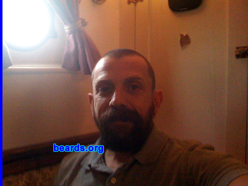 Donell
Bearded since: 1990.  I am a dedicated, permanent beard grower.

Comments:
I grew my beard because I love beards and 'cause I can.  I love how I look with a beard. I wanted to see what it would evolve to.

How: I enjoy it and the reactions I get. I think my beard is very attractive and I like how it feels.
Keywords: full_beard