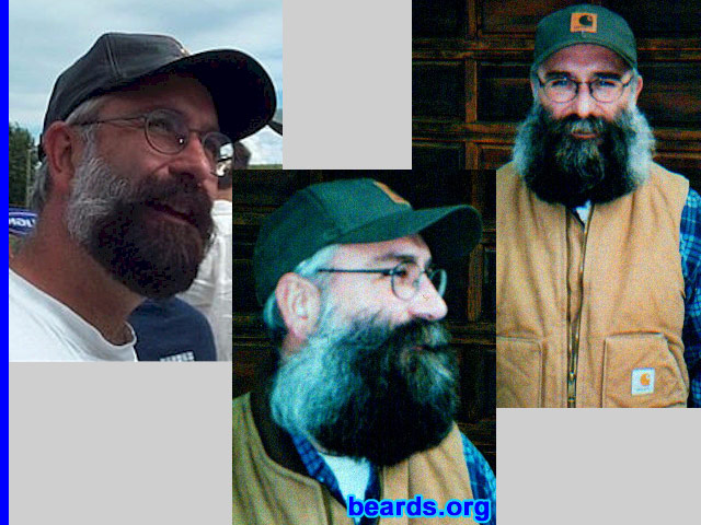 Ernie
Bearded since: 1977. I am a dedicated, permanent beard grower.

Comments:
I grew my beard to try it, and I liked it. It is part of me and my personality. Almost a trademark. People know me by my beard now. It has changed and become more silver. 
Keywords: full_beard
