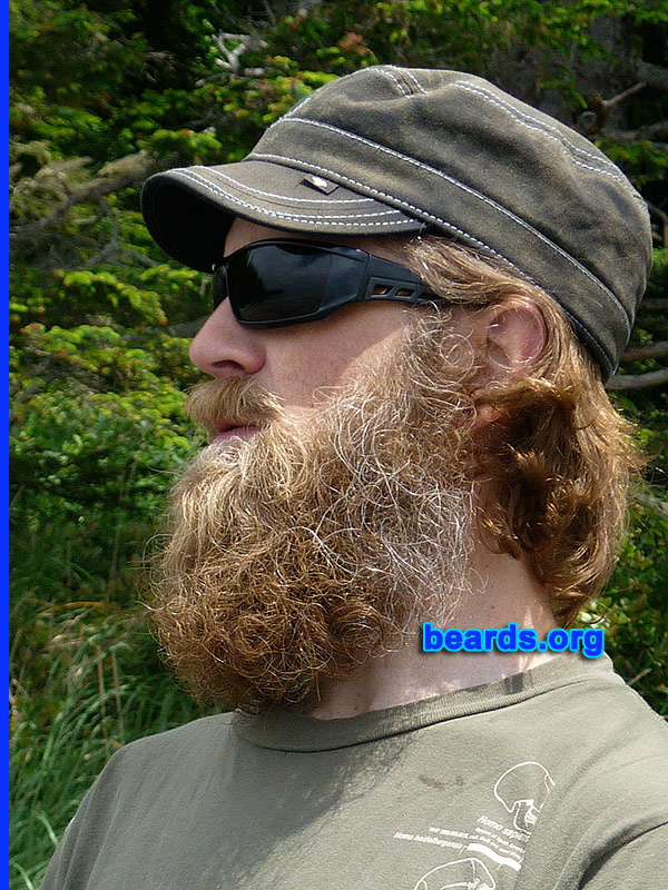 Eric
Bearded since: 1999.  I am a dedicated, permanent beard grower.

Comments:
Why did I grow my beard? 
It was time.  

I always kept it neat and no more than an inch and bit and then came the concussion in September 2011. I couldn't handle noise for a while so trimming was out of the question.  I have never looked back.  It is currently about seven-to-eight inches.

How do I feel about my beard? Love it. Don't leave home without it!
Keywords: full_beard