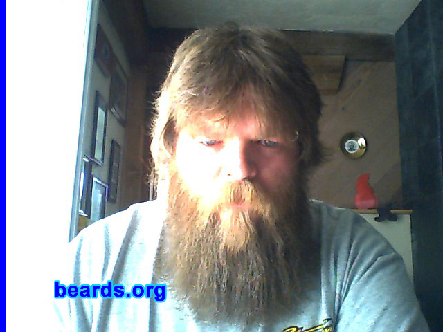 Richard C.
Bearded since: 2009. I am an experimental beard grower.

Comments:
I grew my beard because Chuck Norris has one.

How do I feel about my beard? I am loving it. Too bad the wife doesn't. 
Keywords: full_beard