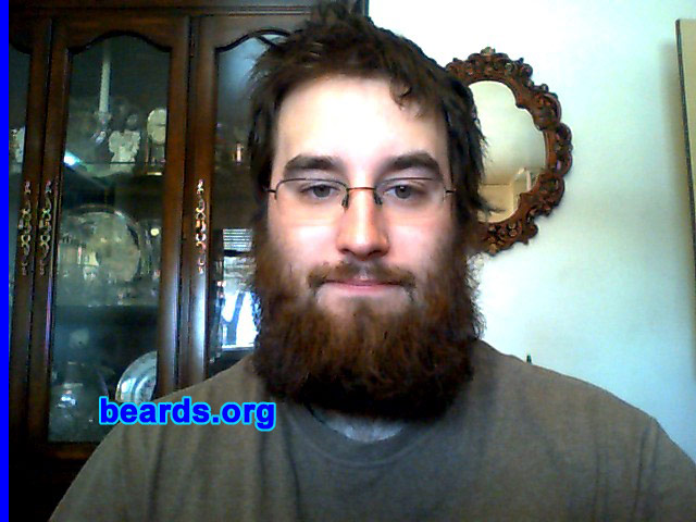 Jason Johnson
Bearded since: January 8, 2007. I am an occasional or seasonal beard grower.

Comments:
I'm a carpenter and I work in the cold Canadian winters.  So instead of spending money on scarves and masks, I grew my beard.

How do I feel about my beard?  There is only one word to describe it: POUNDING!!! I love it!
Keywords: full_beard