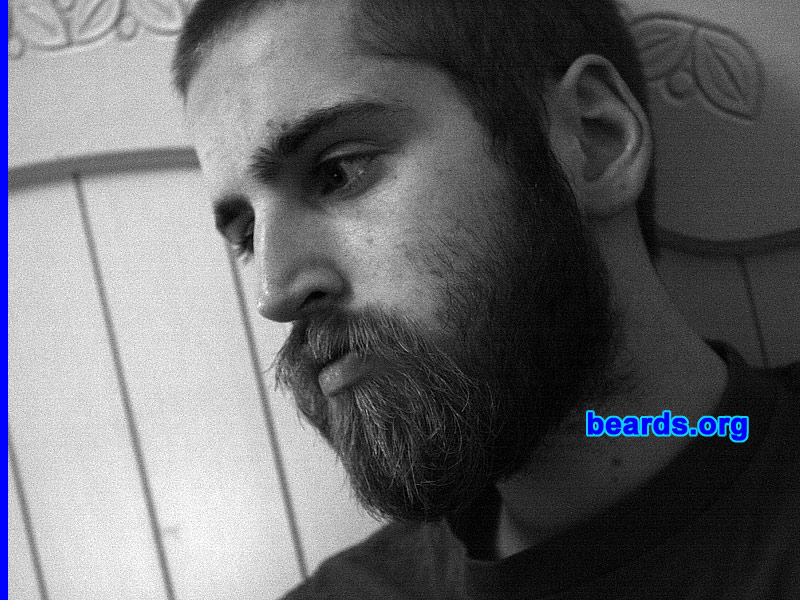 Bradley F.
Bearded since: 2007. I am a dedicated, permanent beard grower.

Comments:
During tenth grade I grew a beard over winter break, and I have not looked back since! I guess you could say it grew on me.

How do I feel about my beard? It is what it is, and I am glad to have it!
Keywords: full_beard