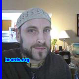 Kris S.
Bearded since: 1994. I am a dedicated, permanent beard grower.

Comments:
Why did I grow my beard? Self expression.

How do I feel about my beard? I take great pride in maintaining my beard.
Keywords: mutton_chops chin_strip goatee_only