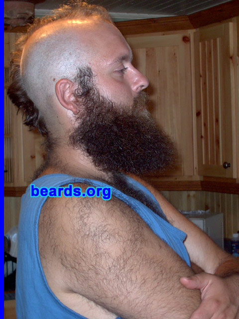 Matt
Bearded since: 1994. I am a dedicated, permanent beard grower.

Comments:
I grew my beard because it's what men do.

How do I feel about my beard? Good. It is considerably smaller now. 
Keywords: full_beard