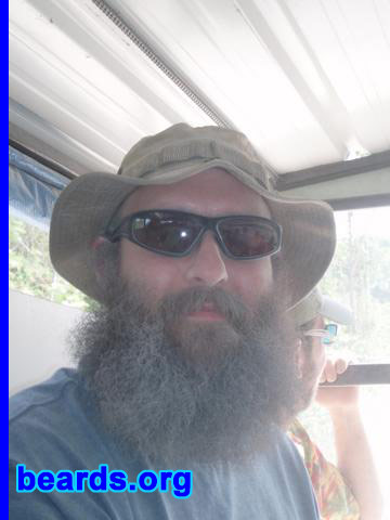 Matthew
Bearded since: 1994.  I am a dedicated, permanent beard grower.

Comments:
I grew my beard because it's what men do.

I'm diggin' it!
Keywords: full_beard