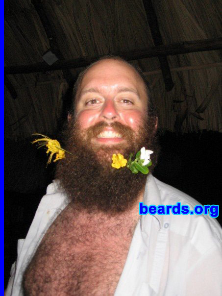 Matthew
Bearded since: 1994.  I am a dedicated, permanent beard grower.

Comments:
I grew my beard because it's what men do.

I'm diggin' it!
Keywords: full_beard